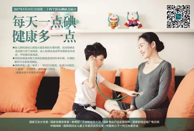 每天一點(diǎn)碘，健康多一點(diǎn)